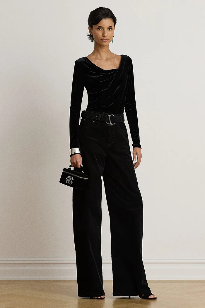 Odzież Lauren Ralph Lauren Sweter damski 200B27396 czarny