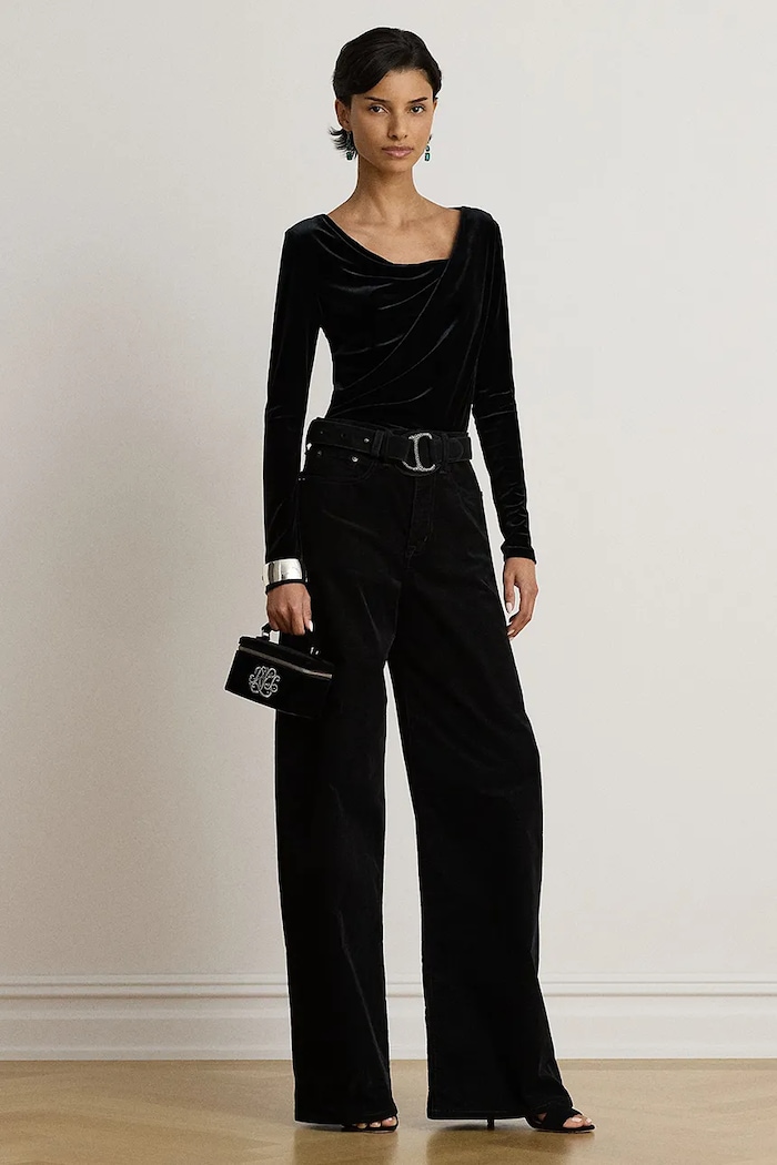 Odzież Lauren Ralph Lauren Sweter damski 200B27396 czarny