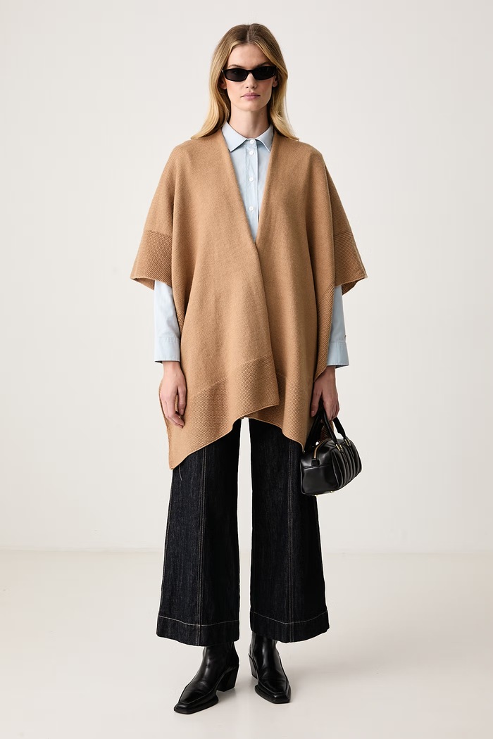 Lauren Ralph Lauren Kardigan damski z dodatkiem wełny 454P23614 beżowy AW26