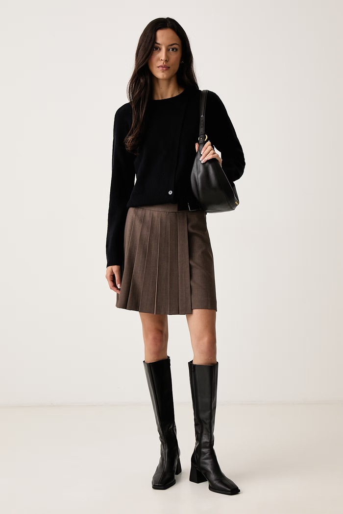 DKNY Sweter damski DJ6R0641 czarny AW26