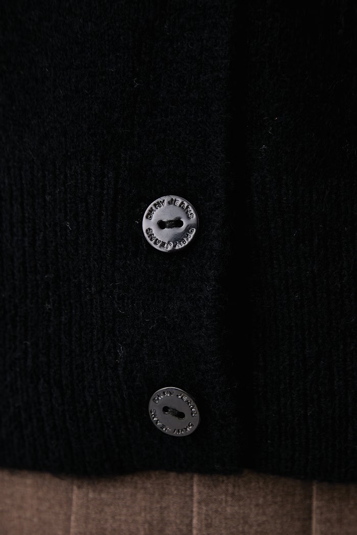 Sweter damski DKNY czarny DJ6R0641