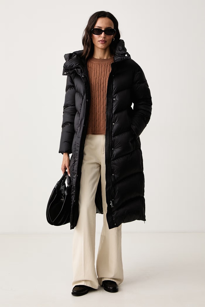 DKNY Sweter damski DJ5R0917 brązowy AW26