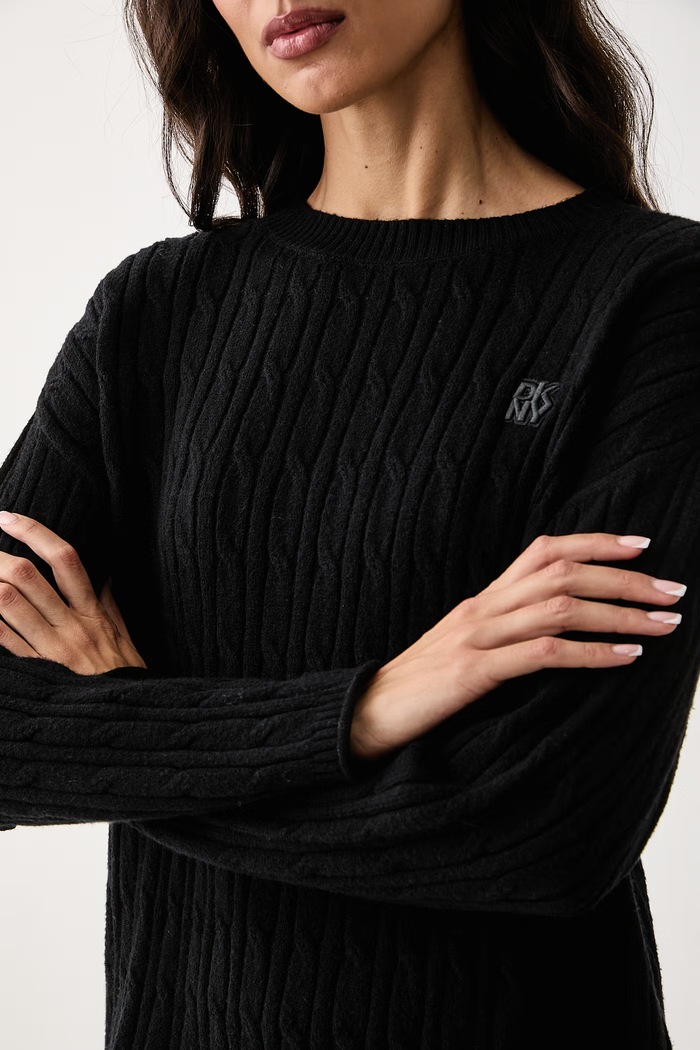 Sweter damski DKNY DJ5R0917 czarny