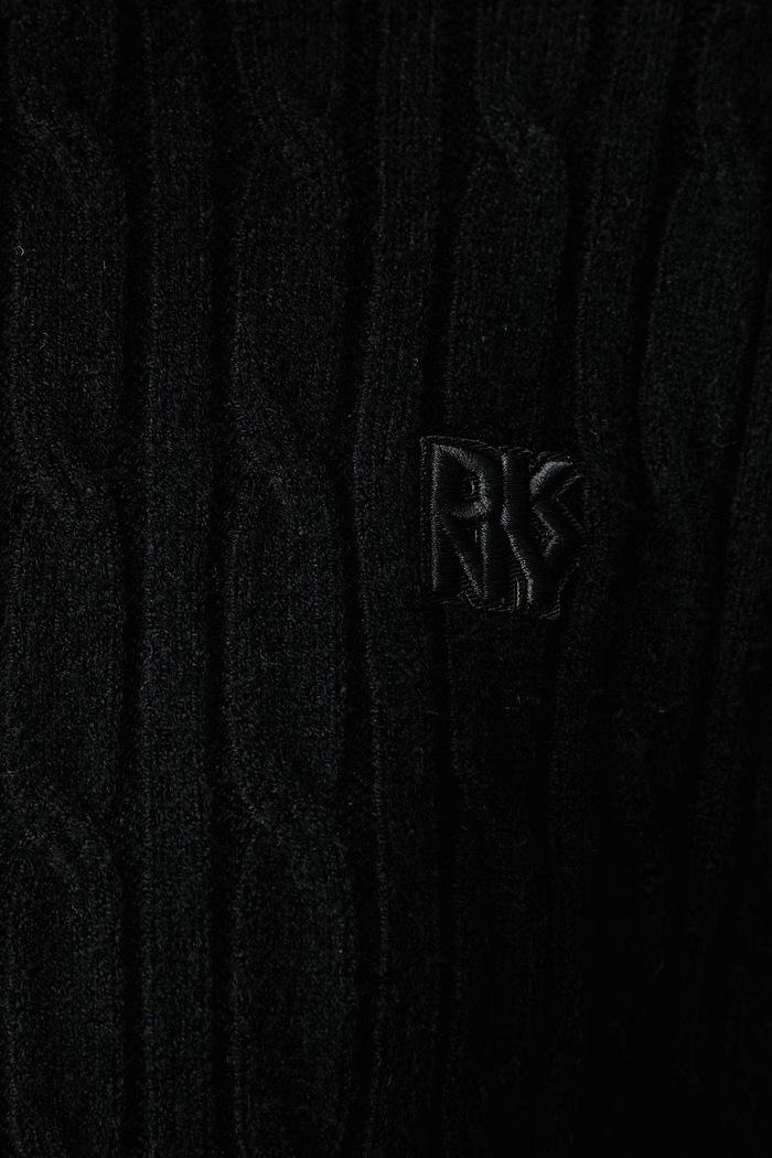Sweter damski DKNY czarny DJ5R0917
