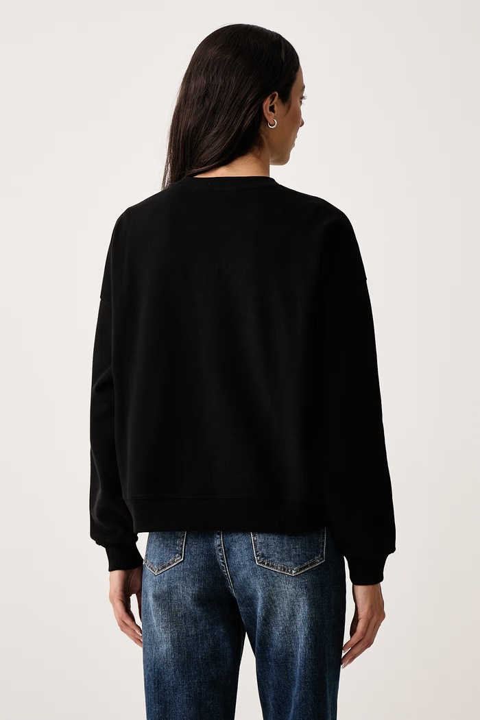 Odzież DKNY Bluza damska z bawełną DJ6T1840 czarny