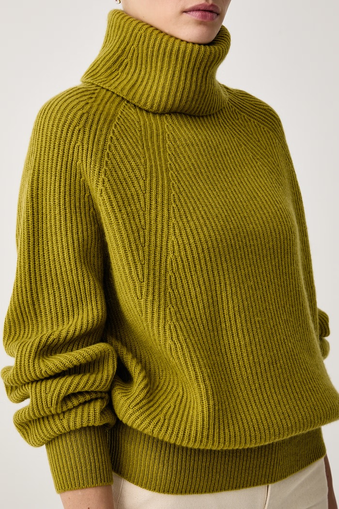 Sweter damski wełniany TEMPRA Max&Co. 2626366124200 zielony