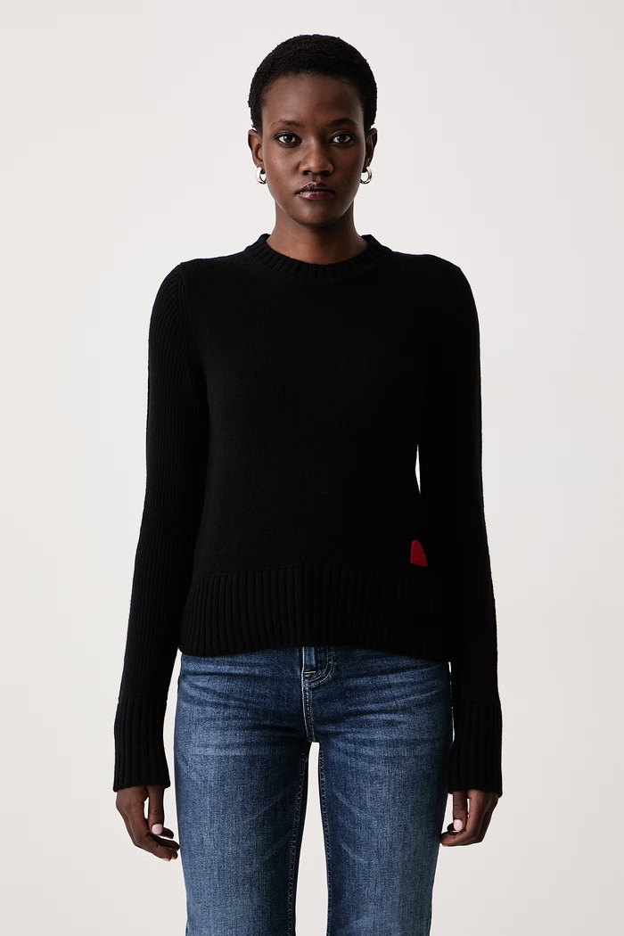 Max&Co. Sweter damski wełniany CAPO czarny 2626366103200