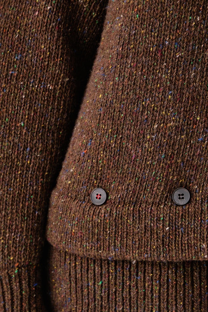 Sweter damski wełniany FILANTE Max&Co. brązowy 2626366084200