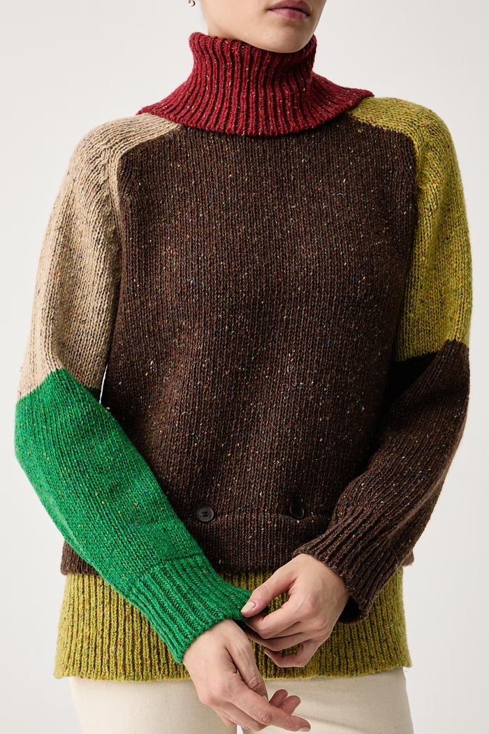 Sweter damski wełniany FILANTE Max&Co. 2626366084200 multicolor
