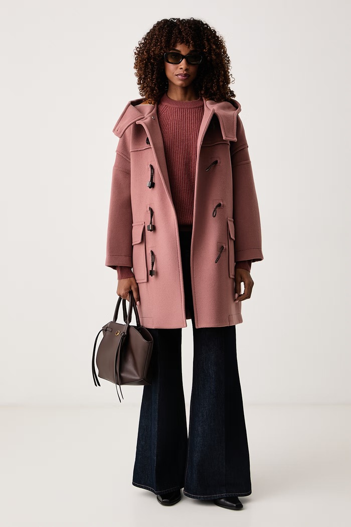 Max&Co. Sweter damski wełniany ADAGIO 2626366074200 pomarańczowy AW26
