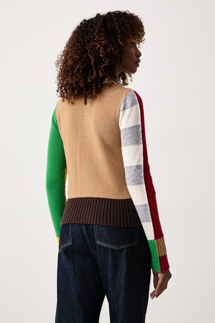 Odzież Max&Co. Sweter damski wełniany AFFINE 2626366063200 multicolor
