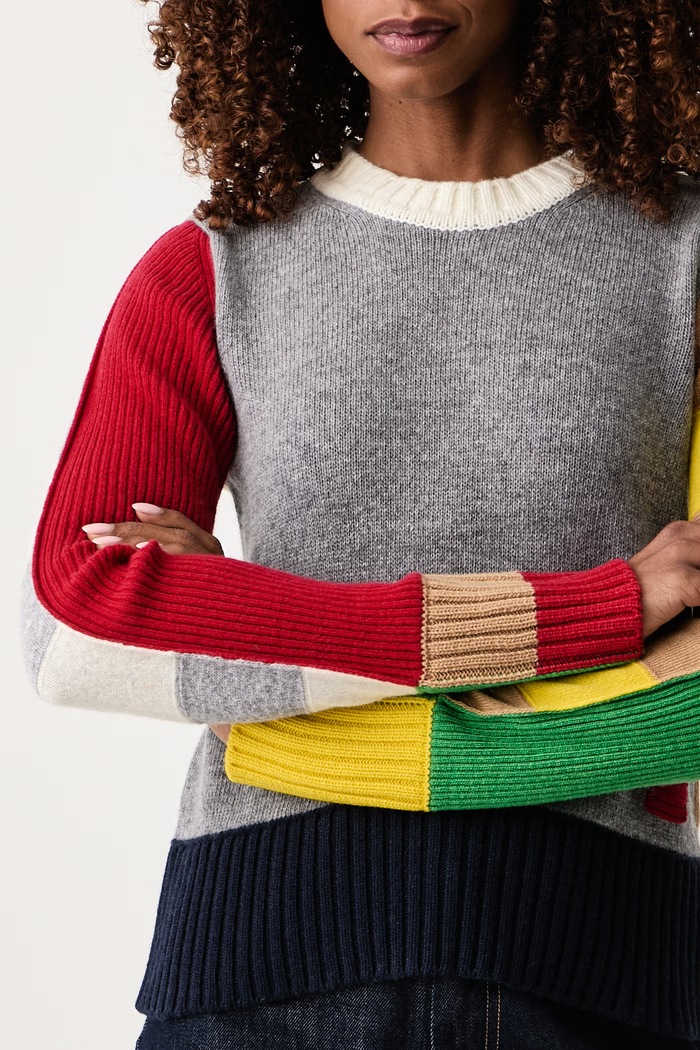 Sweter damski wełniany AFFINE Max&Co. 2626366063200 multicolor