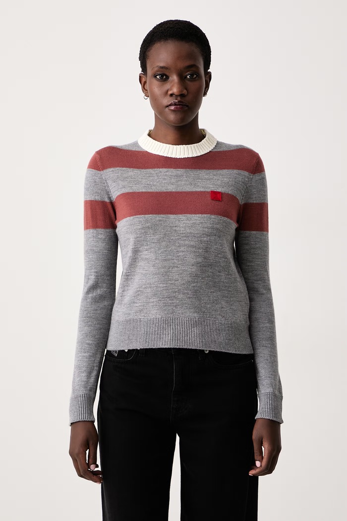 Max&Co. Sweter damski wełniany SALITA szary 2626366043200