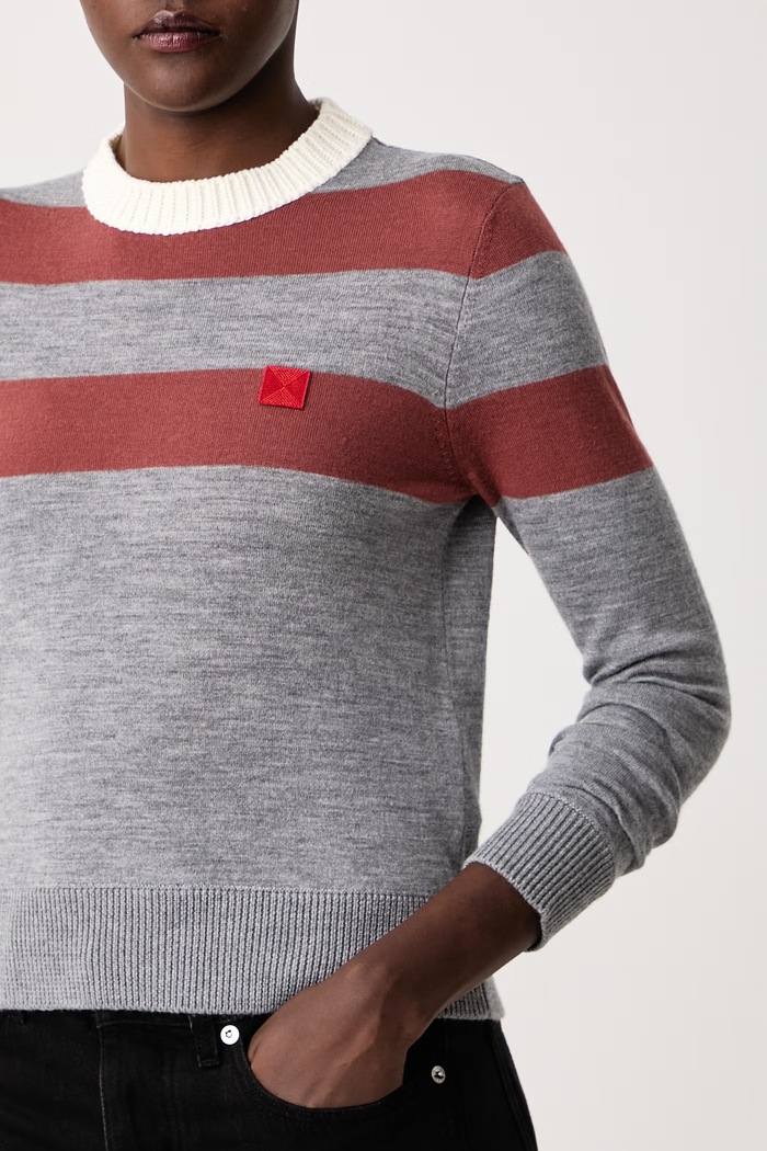Sweter damski wełniany SALITA Max&Co. 2626366043200 szary