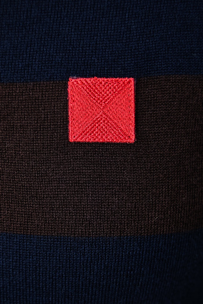 Sweter damski wełniany SALITA Max&Co. granatowy 2626366043200