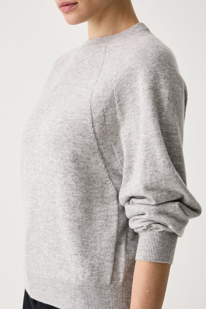 Sweter damski wełniany DUOMO Max&Co. 2626366034200 szary