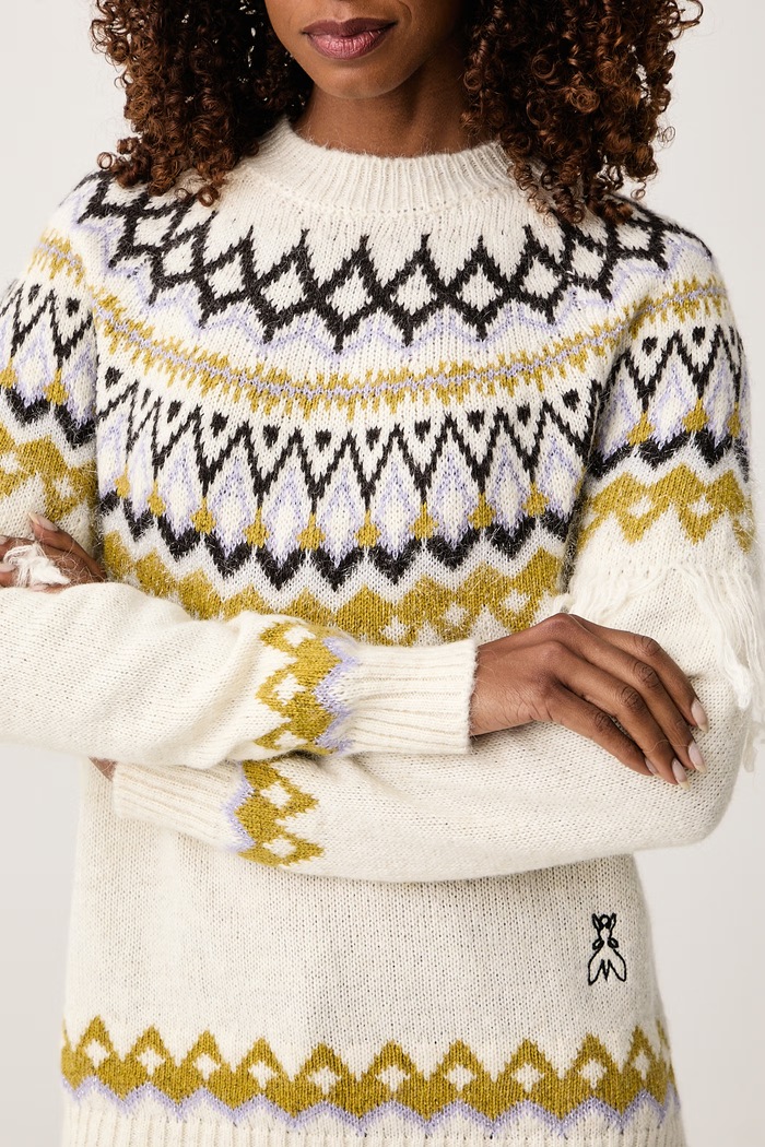 Sweter damski Patrizia Pepe 2K0169.KK038 beżowy