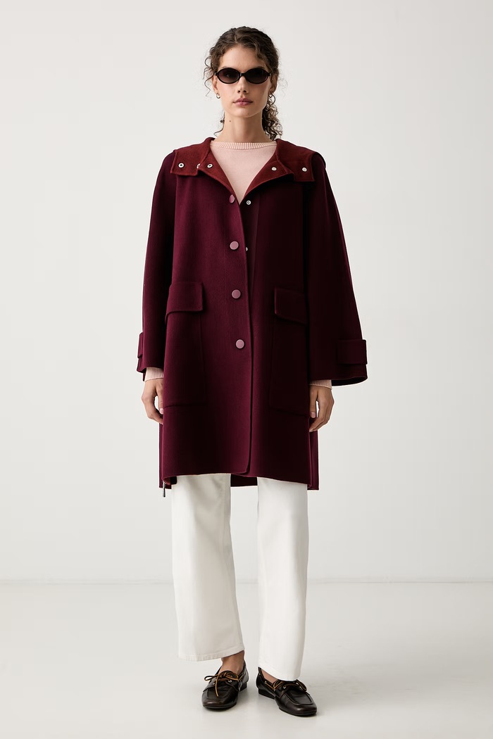 Max&Co. Sweter damski bawełniany COMMA 2626366081200 różowy AW26