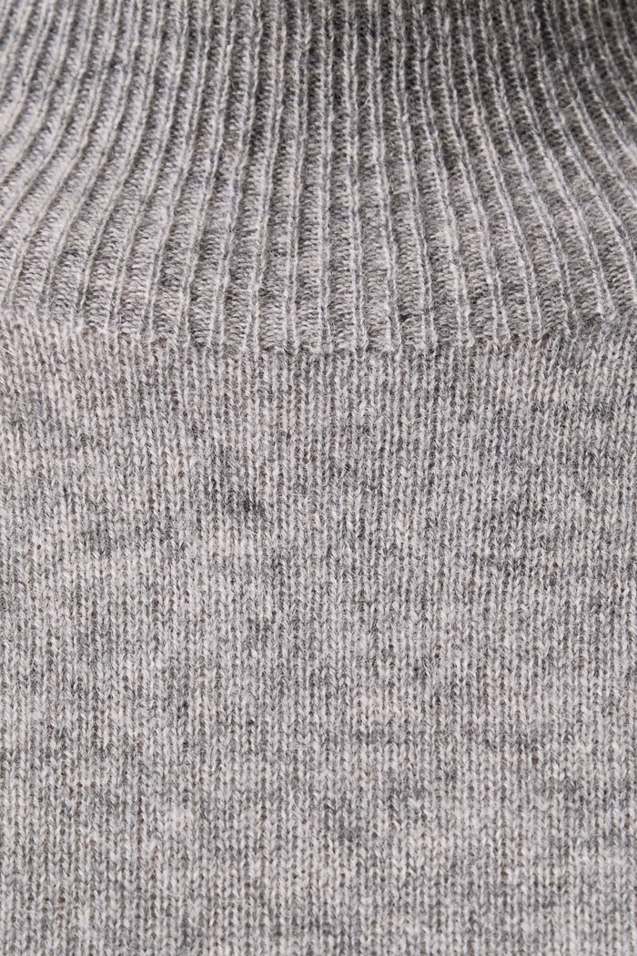 Sweter damski kaszmirowy Kaos szary SIHKT013
