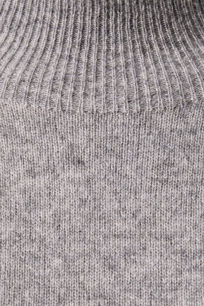 Sweter damski kaszmirowy Kaos szary SIHKT013