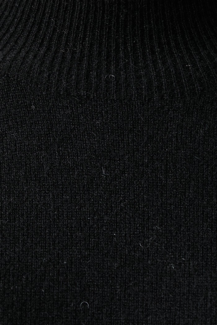 Sweter damski kaszmirowy Kaos czarny SIHKT013