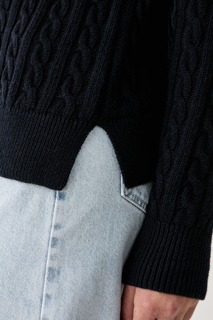 Barbour Sweter damski z wełną Ambleside LKN1862