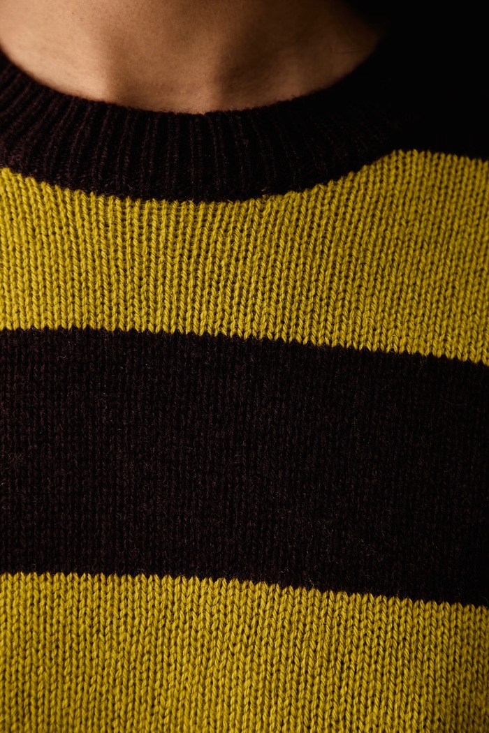 Sweter damski wełniany Barbour brązowy LKN1844