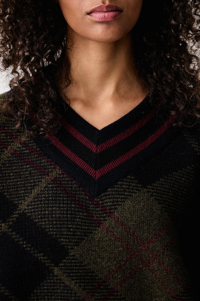 Barbour Sweter damski z wełną Shae LKN1841