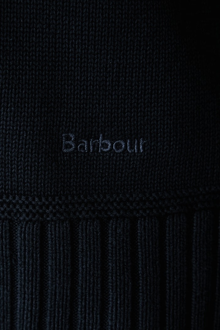Sweter damski bawełniany Harling Barbour granatowy LKN1836