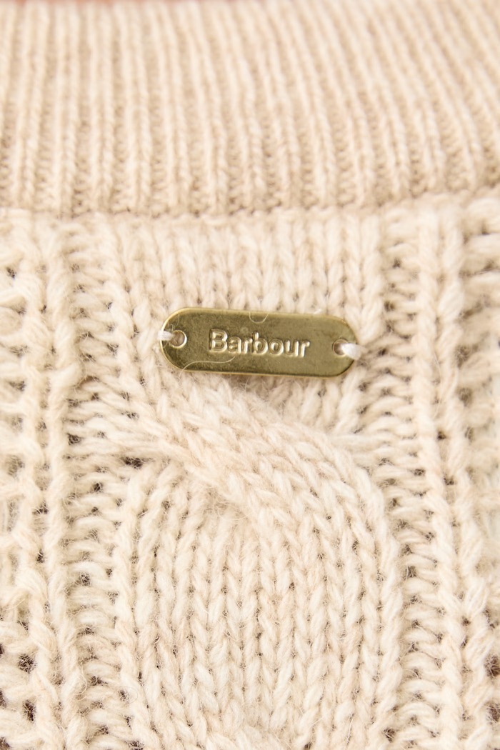 Barbour Pulover za žene s vunom Joan LKN1802