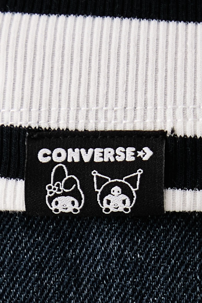 Longsleeve damski z bawełną x HELLO KITTY Converse biały CVW6K519