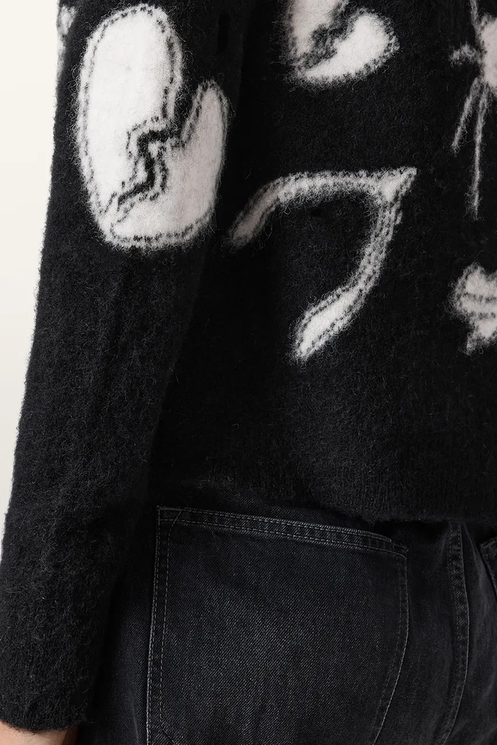 AllSaints Kardigan damski z wełną CHARM W056KF
