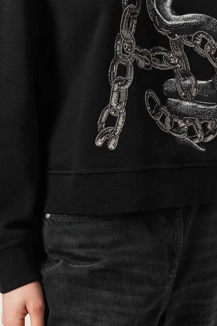AllSaints Sweter damski z bawełną LINX PIPPA W050JF