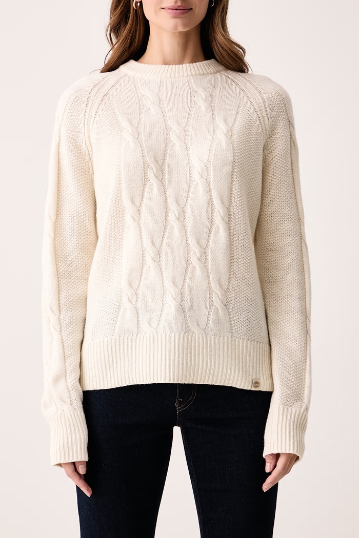 Sweter damski z wełną Colmar 43000008.2IG beżowy