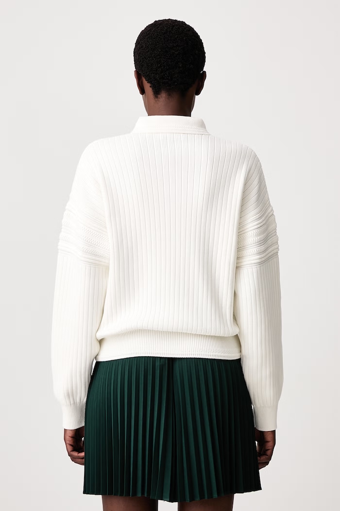 Odzież Lacoste Sweter bawełniany damski AF8272.70V beżowy