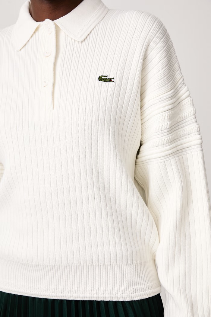 Lacoste Sweter bawełniany damski AF8272.70V