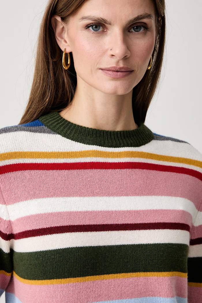 iBlues sweter damski z wełną IBLAFONA różowy 2627366141200