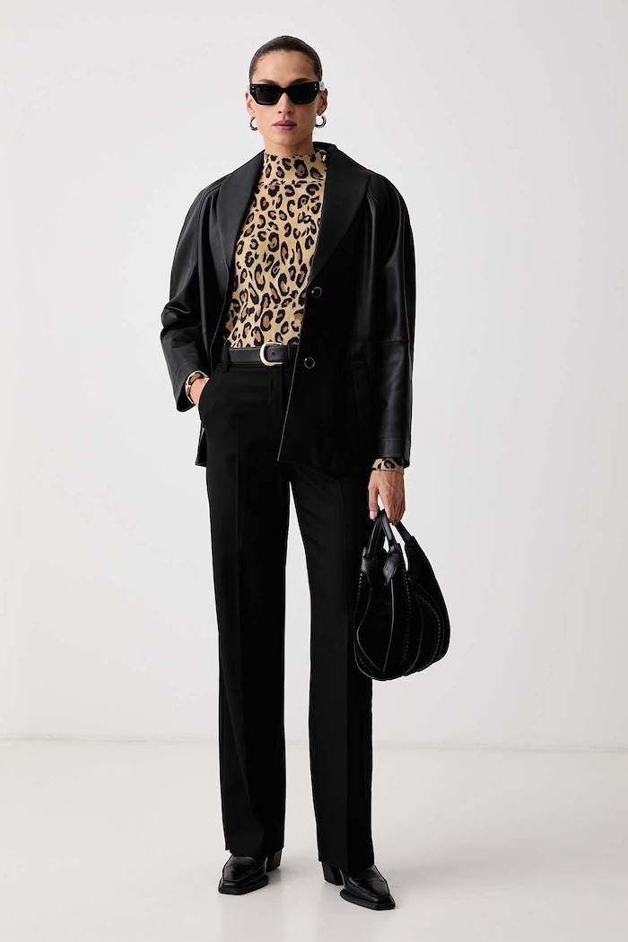 Marella Sweter damski wełniany MLSFANELLO 2623366384200 beżowy AW26
