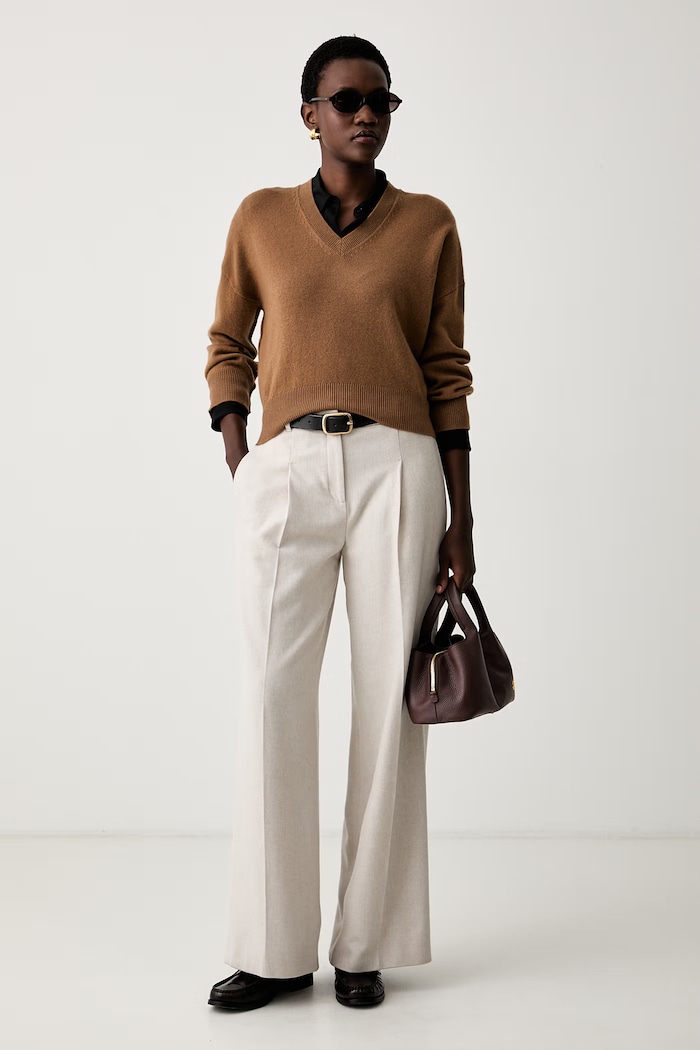 Marella свитер для женщин из шерсти MLSEDITORE 2623366354200 коричневый AW26