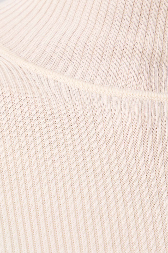Sweter damski z dodatkiem wełny MLLERESIA Marella beżowy 2623366312200