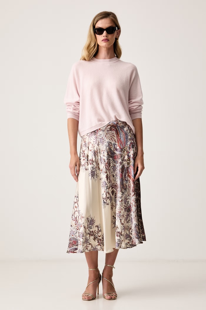 Marella πουλόβερ γυναικείο κασμίρι MLLCERA 2623366091200 ροζ AW26