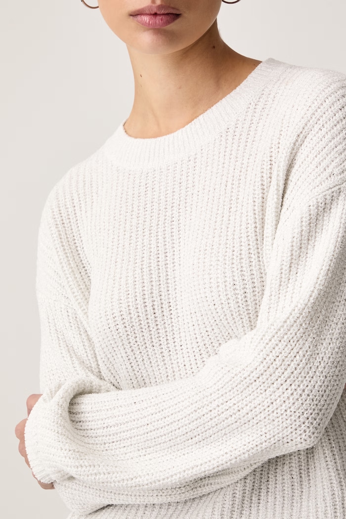 Sweter damski Slookiya_B HUGO Blue 50569597 szary