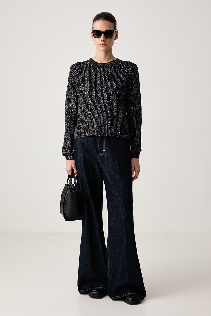 HUGO Blue Maglione da donna Slookiya_B 50569597 nero AW26