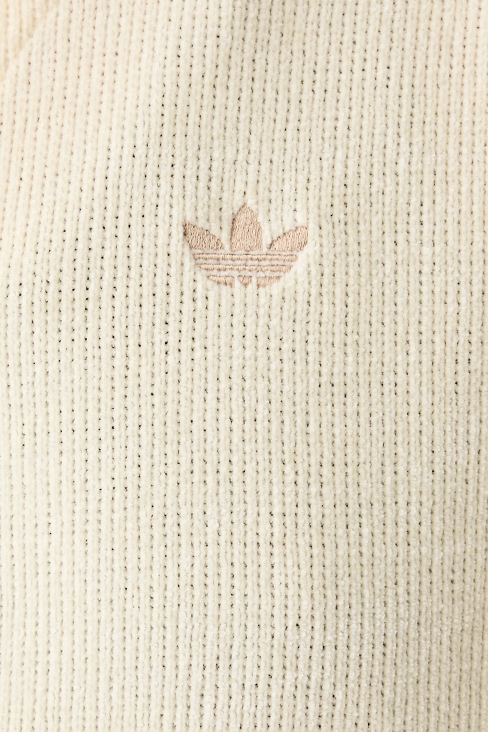 Kardigan za žene Chenille adidas Originals bež LF6560