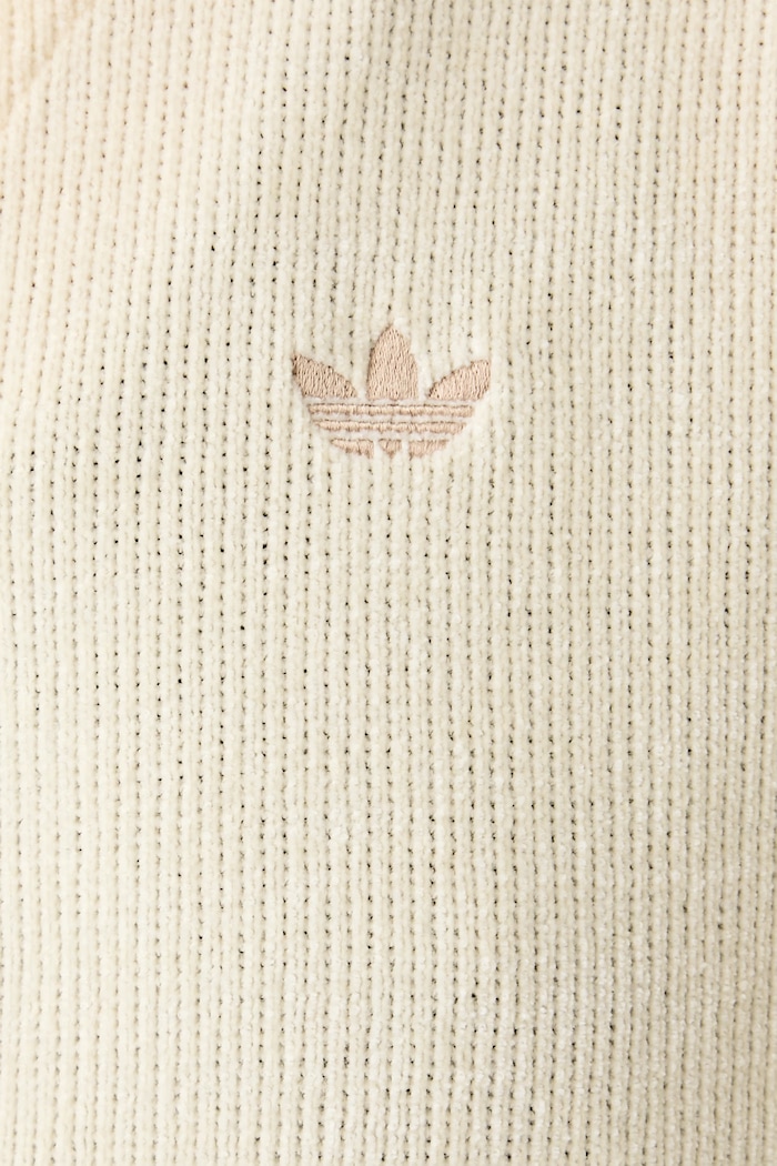 Kardigan za žene Chenille adidas Originals bež LF6560