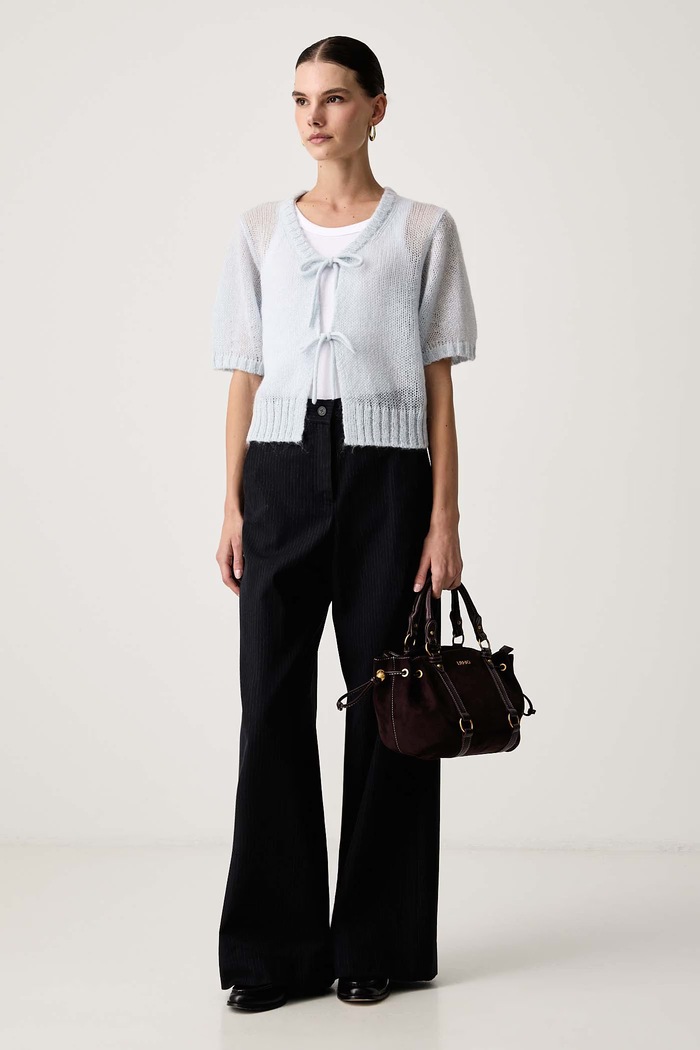BOSS Orange Жилетка дамска с вълна C_Fisolette 50569868 сив AW26
