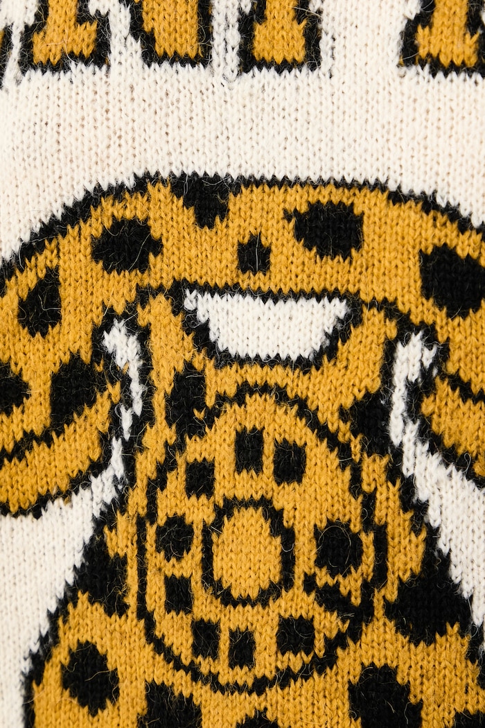 Sweter damski z dodatkiem wełny Telephone Aniye By beżowy 181504