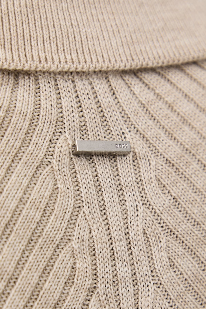 BOSS Sweter damski wełniany Faelina 50567364