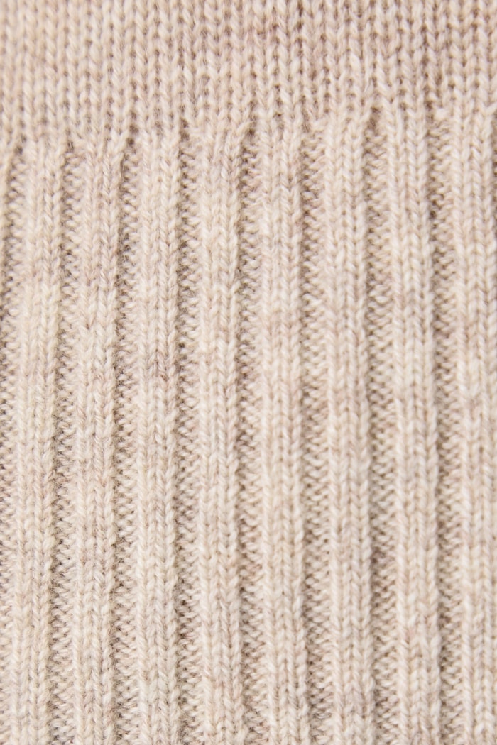 Sweter damski kaszmirowy Falonso BOSS beżowy 50550874