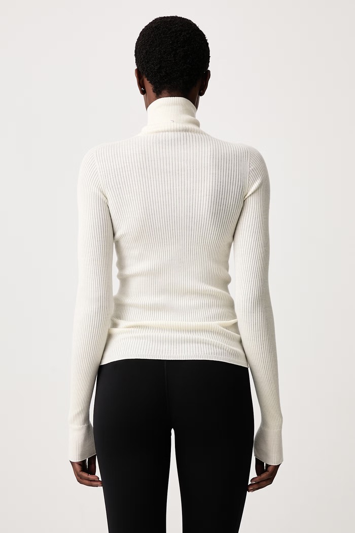 Odzież Sportmax Centro sweter wełniany damski 2622366012600 beżowy